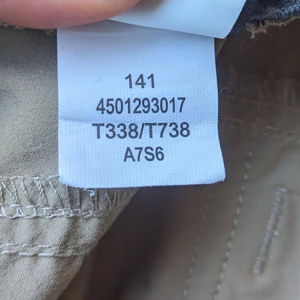 The North Face Stretch Nylon Hiking Bermuda Shorts Size 4 Khaki Tan - Picture 7 of 10